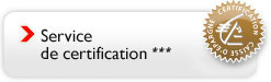 Service de certification